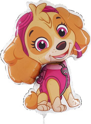 Foil balloon Skye Paw Patrol mini, on a stick 35 cm